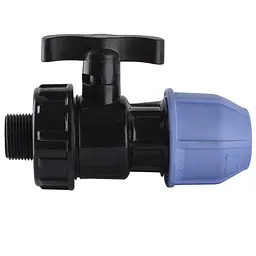 Кран кульовий ПНД Vsplast 25x3/4 '' ЗР 6003 000014146