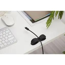Тримач для кабелю OfficePro CM001B, клейка основа, black (CM001B) - мініатюра 7