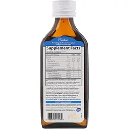 Риб'ячий жир для дітей Carlson Kid's Fish Oil Lemon лимонний смак 200 мл - мініатюра 2