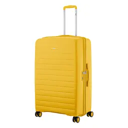 2E Валіза, Aero, поліпропілен, велика, 99/119 л, TSA, 4 колеса, EXP, бурштиново-жовтий