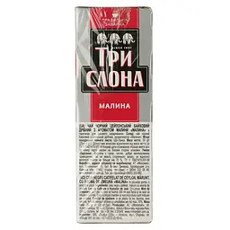 Чай чорний Три слона Малина цейлонський 30 г (20 шт. х 1.5 г)(735192) - мініатюра 3