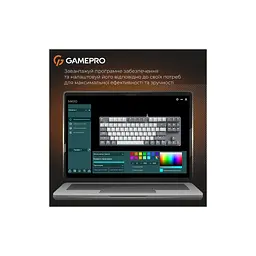 Клавіатура GamePro Genesis Metallic MK110G Outemu Red Switch USB UA Gray (MK110G) - мініатюра 12