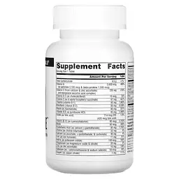 Вітаміни та мінерали Source Naturals Mega-One 60 таблеток - мініатюра 2