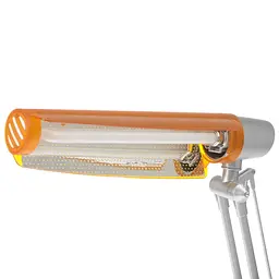 Настільна лампа Brille на гнучкій ніжці офісна TP-004 orange - мініатюра 4