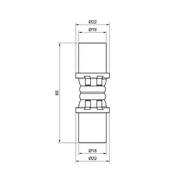 Муфта прес Icma 16х16 No400 (SD00006283) - мініатюра 2