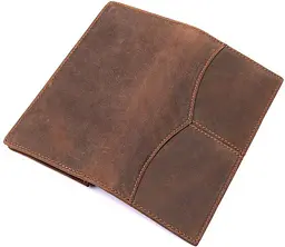 Гаманець чоловічий 14615 Vintage коричневий - мініатюра 5
