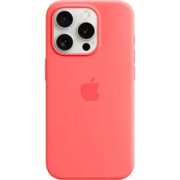 Чохол Apple Silicone Case with MagSafe для iPhone 15 Pro Guava (MT1G3ZM/A) [92952] - мініатюра 1
