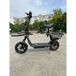 Електросамокат із сидінням Kugoo C1+ PLUS (1000W 18AH) Чорний - мініатюра 10