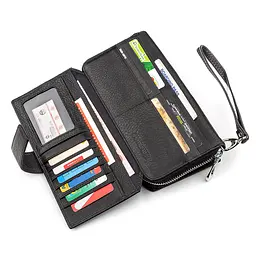 Чоловічий шкіряний гаманець (ST128) ST Leather 10,5х20х3,5 см acs0015166 - мініатюра 5