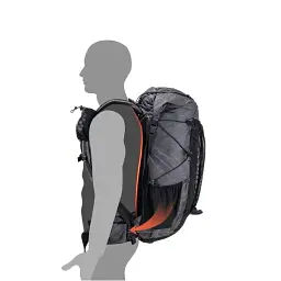 Рюкзак Naturehike Rock NH19BP095 60+5 л чорний - мініатюра 3
