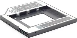 Адаптер Gembird для HDD/SSD 2.5" у відсік CD-ROM приводу ноутбука 9.5мм (MF-95-01)