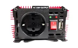 Інвертор Bottari Power-600 12В 220В 600W автомобільний - мініатюра 4