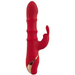 Вібратор-кролик You2Toys Double Bunny 23.7 см (червоний)