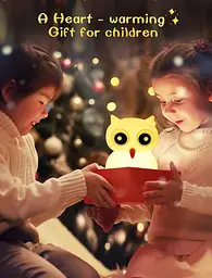 Дитяче нічне світло CHWARES кролик нічне світло з батареєю 7 кольорів настільна лампа usb, що перезаряджається, декор кімнати - мініатюра 8