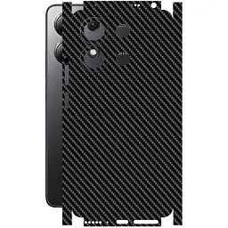 Захисна плівка StatusSKIN для Xiaomi Redmi Note 13 4G Корпус Вініл Карбон чорний