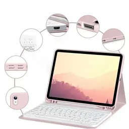 Чохол до планшета BeCover with keyboard Apple iPad Mini 6 2021 Pink (712990) - мініатюра 3