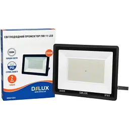 Прожектор Delux FMI 11 LED 200Вт 6500K IP65 (90021204) - мініатюра 3