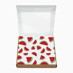 Пелюшки фланелеві Cosas Watermelon 80х100 см, червоні - мініатюра 2