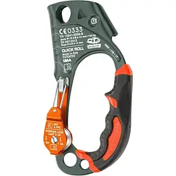 Жумар Climbing Technology Quick Roll Ascender W/Pulley Grey L (1053-2D663S JXP)