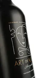 Вино Gerard Bertrand Art de Vivre Rouge, червоне, сухе, 0,75 л - мініатюра 3