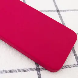 Чохол Silk Square Full Camera Protective (AA) NO LOGO для Apple iPhone 11 (6.1") Червоний / Rose Red - мініатюра 2