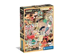 Пазл Clementoni More is More: Книги та письмо (More Is More - Books&Writing Puzzle - 1000 pcs.), колаж, 1000 ел. (37074)