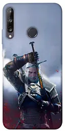 TPU чохол Demsky The witcher gerald для Huawei P40 Lite E / Y7p (2020)