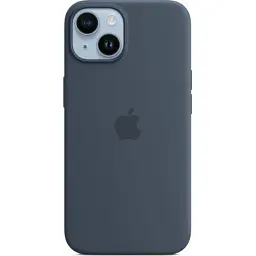 Чохол до мобільного телефона Apple iPhone 14 Plus Silicone Case with MagSafe - Storm Blue,Model A2911 (MPT53ZE/A) - мініатюра 3