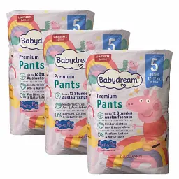 Підгузки-трусики Babydream Premium 5 Junior ( 12-17 кг), 60 шт