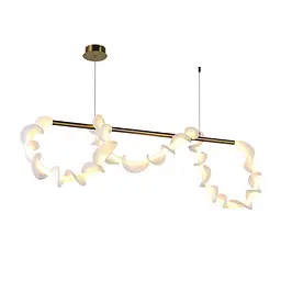 Люстра LED Levistella 7813177 (1200) AB, 27W, бронзовий, 1200 мм, стельова, сучасний стиль - мініатюра 2