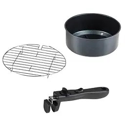 Аерофритюрниця Zepline ZP-140 на 10л з функцією обертання Smart з сенсорним керуванням 4000Вт - мініатюра 3