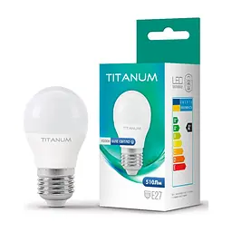 Лампочка TITANUM Filament G45 4W E27 4100K (TLFG4504274)