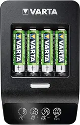 Зарядний пристрій LCD Ultra Fast Plus Charger 4хNI MH AA2100 мА•год VARTA teh0018755