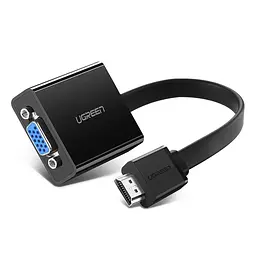 Переходник Ugreen MM103 HDMI to VGA Converter 25cm (Black) (UGR-40248)