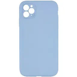 Чохол Silk Square Full Camera Protective (AA) NO LOGO для Apple iPhone 11 Pro (5.8") Блакитний / Lilac Blue