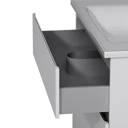 Тумба підлогова AM.PM X - Joy 100 см з умивальником (M85-FSX1002-WC1002WG38) - мініатюра 7