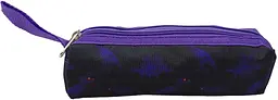 Пенал шкільний Expertiz Zweikammer-etui 20x5.5x5 см поліестер чорний з фіолетовим (динозаври) - мініатюра 3