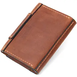 Шкіряна візитниця GRANDE PELLE 7х10х1,5 см acs0018794 - мініатюра 2