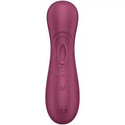 Вакуумний кліторальний стимулятор Satisfyer Pro 2 Generation 3 with Liquid Air Бордовий - мініатюра 2