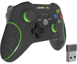 Геймпад GamePro MG650B PS3/Android Wireless Black/Green (MG650B) UA - мініатюра 2