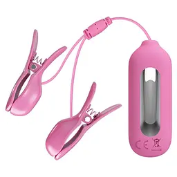 Затискачі для сосків Pretty Love Nipple Clips Romantic Wawe II рожевий - мініатюра 7