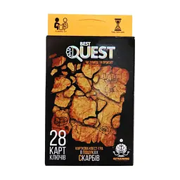 Настільна гра Danko Toys Best Quest У пошуках скарбів, українська (BQ-01-03U)