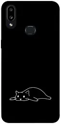 TPU чохол Demsky Lazy cat для Samsung Galaxy A10s