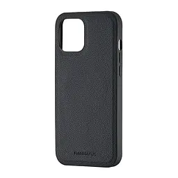 Чохол Jinduka Leather Case with MagSafe iPhone 12 Pro Max Black