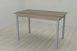 Стіл кухонний Ferrum-decor Беніта 75x120x70 Сірий ДСП Сонома Трюфель 16мм (FRD-106280) - мініатюра 3