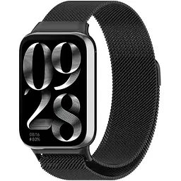 Ремінець DK CDK для Xiaomi Redmi Watch 5 Metal Milanese Loop Magnetic (017123) (black) - мініатюра 2