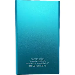 УМБ Power Bank Pineng 9800mAh повербанк зовнішній акумулятор Blue (11246) - мініатюра 5