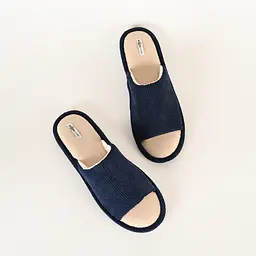 Кімнатні капці чоловічі MBM My Home Semen Dark Blue розмір 40-41 сині (SL-15 40-41 DARK BLUE) - мініатюра 7