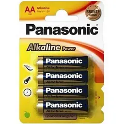 Батарейка PANASONIC LR06 Alkaline Power Bronze 4шт