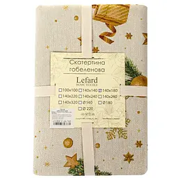 Скатертина Lefard Baloo Lurex Різдвяна історія 140x180 см (732-378) - мініатюра 4